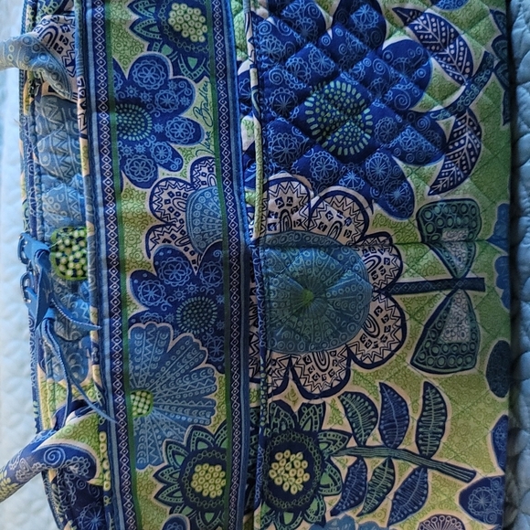 EUC Vera Bradley Bowler Bag Doodle Daisy Pattern - Picture 5 of 8